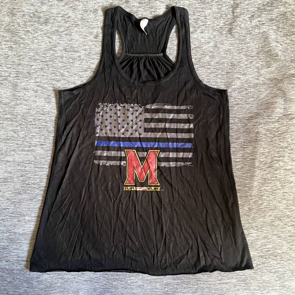 Maryland Thin Blue Line Flag Tank Top
